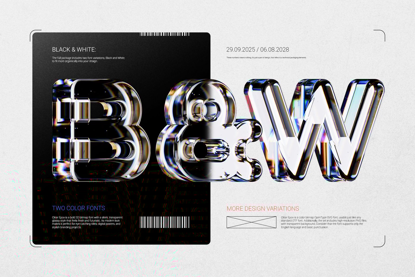 Clear Epox - Color Bitmap Font