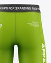 3/4 Men's Leggings Mockup