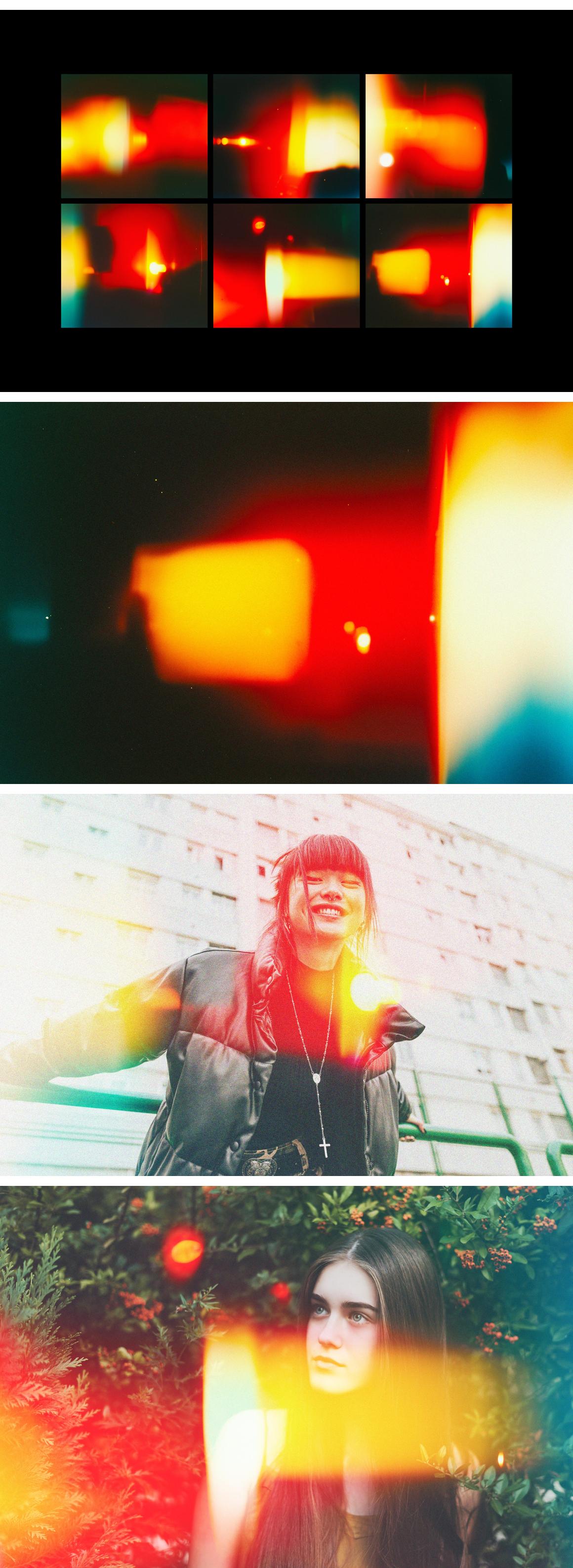 Analogue Light Leaks Textures