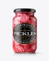 Canned Red Pickled Onions Mockup