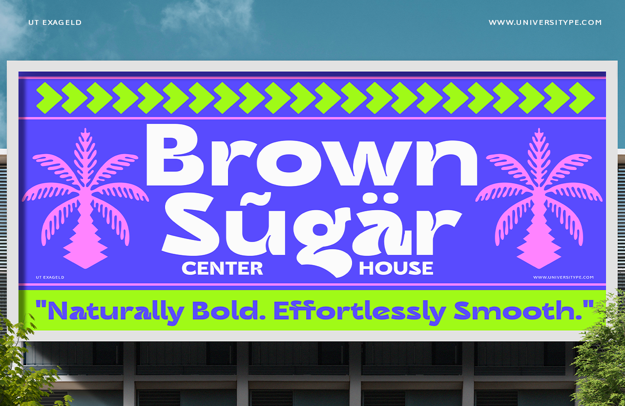 UT Exageld - A Sexy Bold Sans