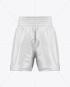 Boxing Shorts Mockup - Back View