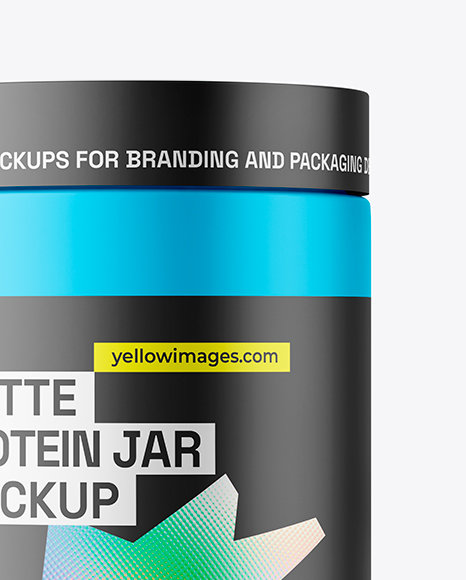 Matte Protein Jar