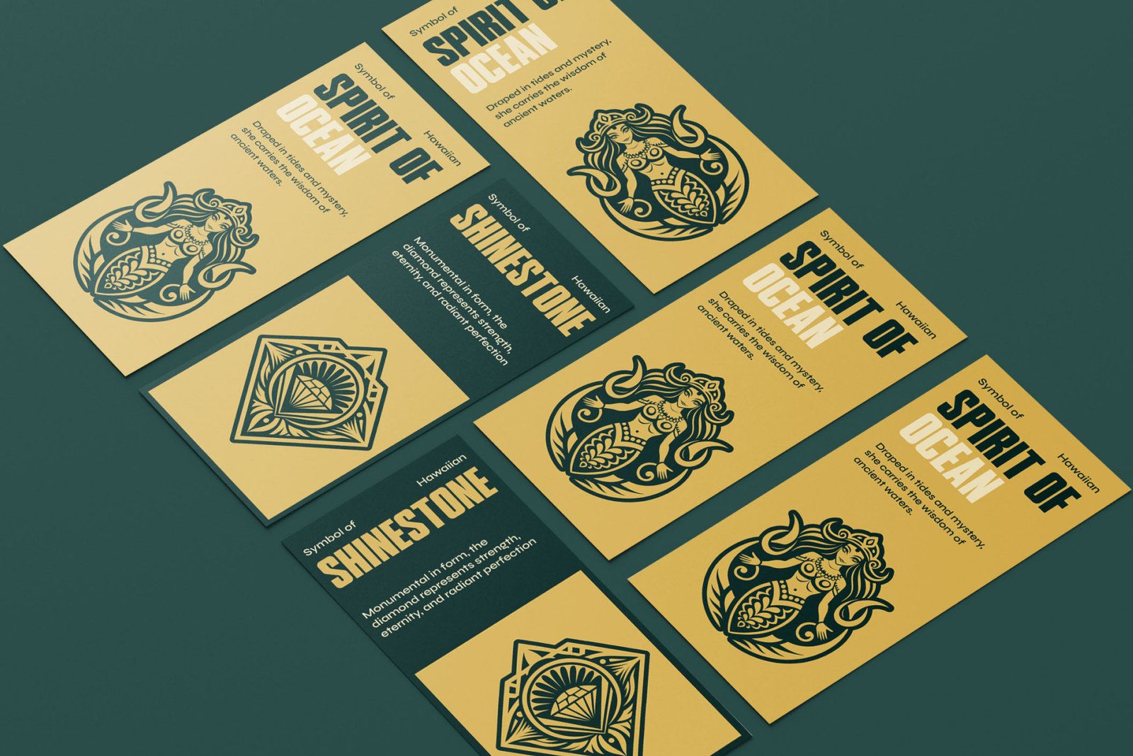 Hawaiian Symbols Art Set