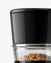 Smoked Sea Salt Jar with Grinder Mockup