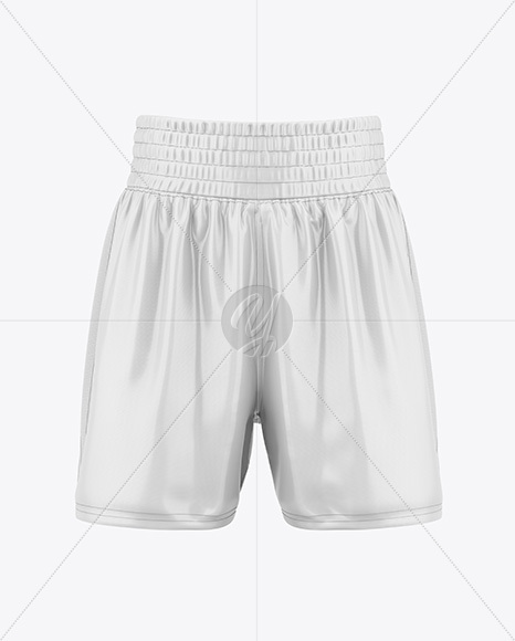 Boxing Shorts Mockup - Front View