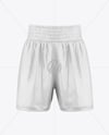 Boxing Shorts Mockup - Front View