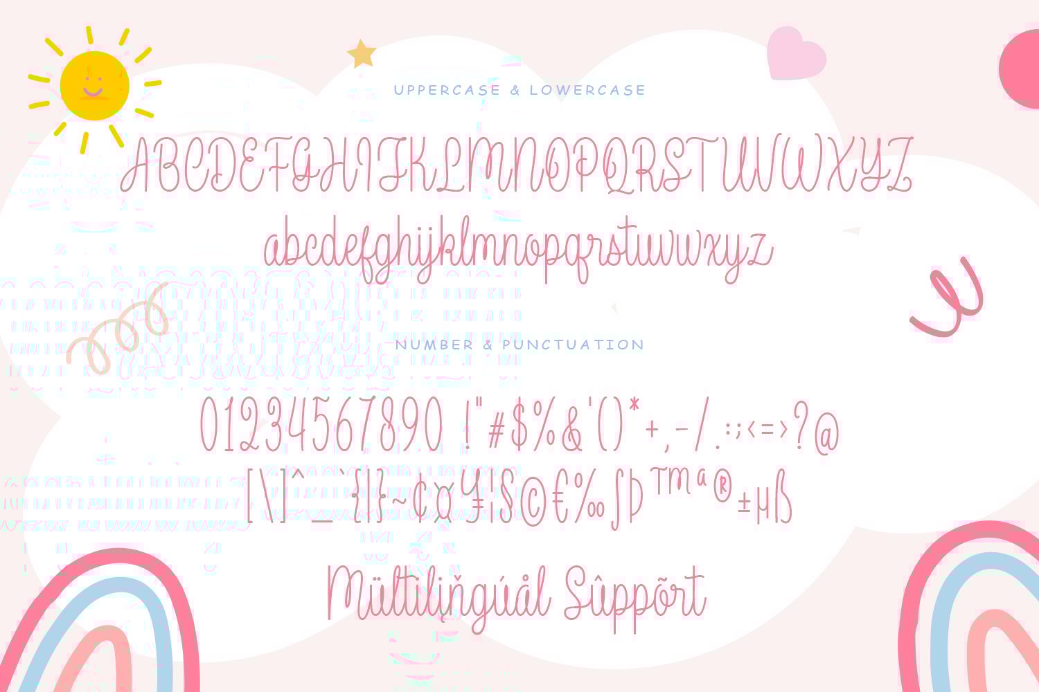 Brigotan | Cute Monoline Fonts