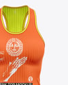 Women's Ribbed Tank Top Mockup