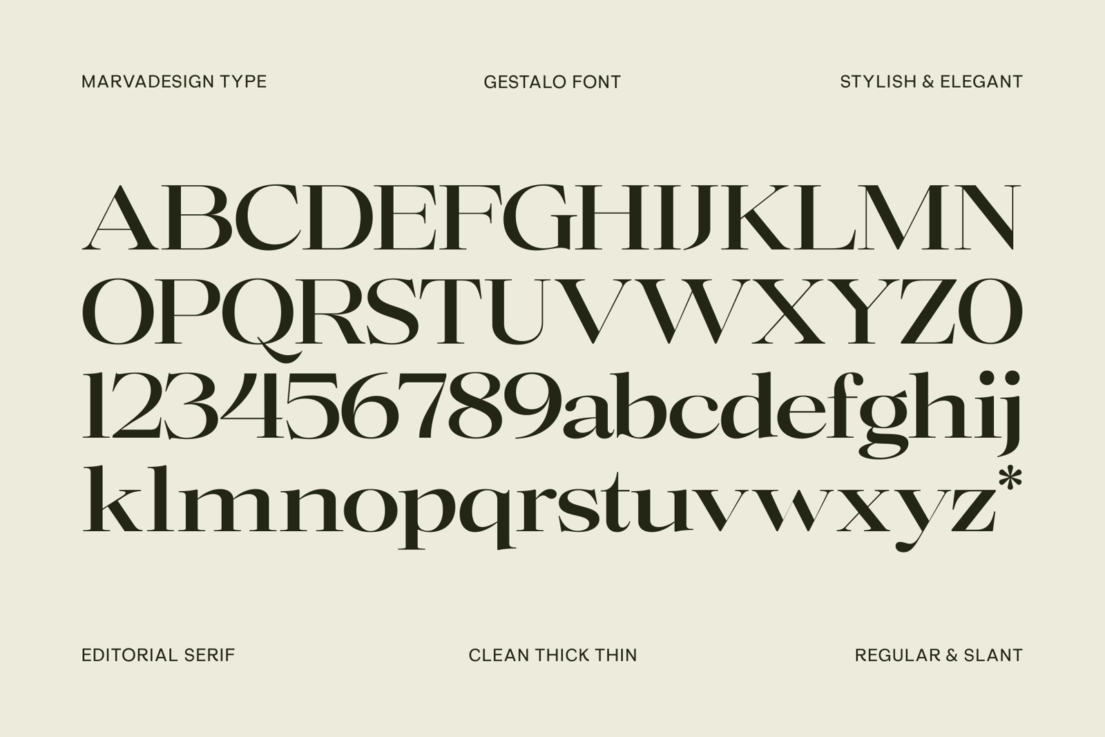 Gestalo Font