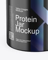 Matte Plastic Jar Mockup