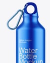Aluminum Water Bottle Mockup