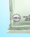 Glossy Metallic Package Mockup