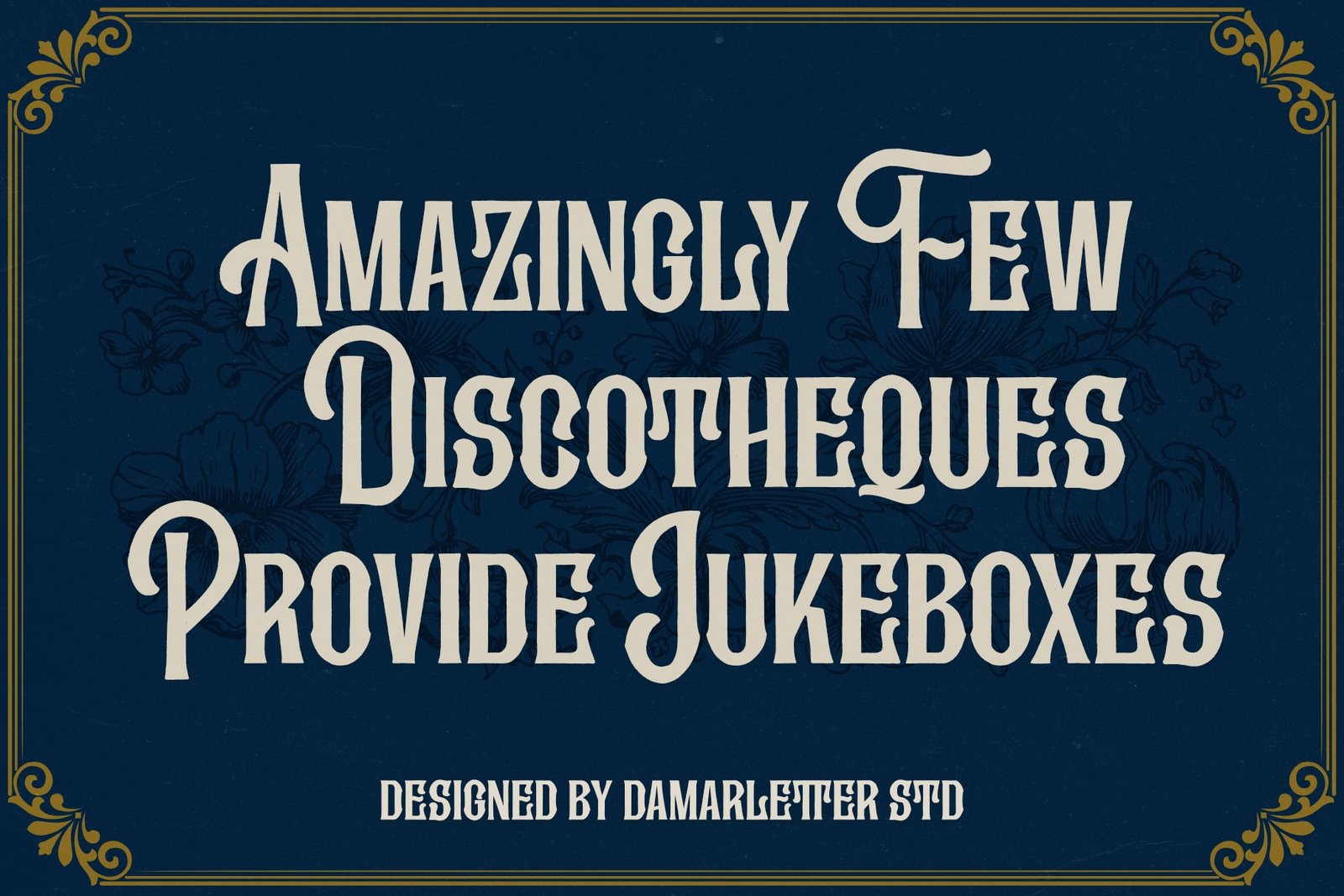 Kingstown parlour font