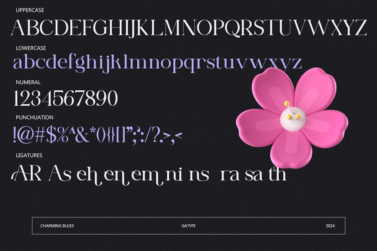 Charming Blues Font