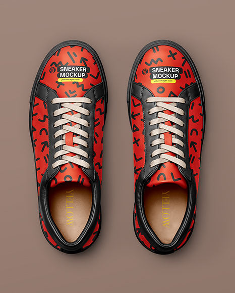 Pair of Sneakers Mockup