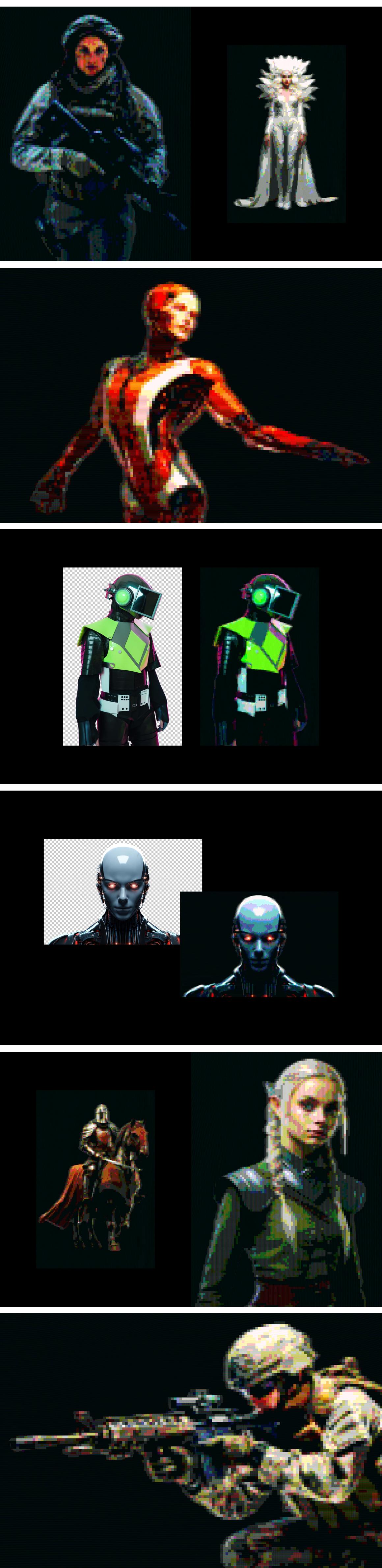 Old Gaming Console Effect