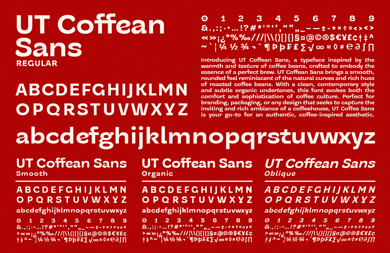 UT Coffean Font Duo