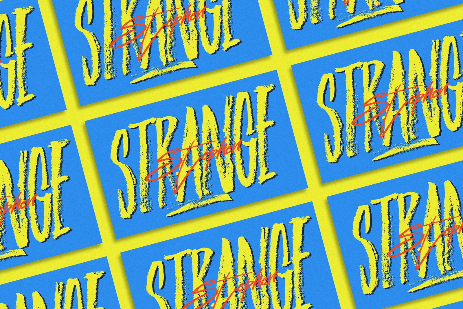 Imagine | Condensed Handwriting Font