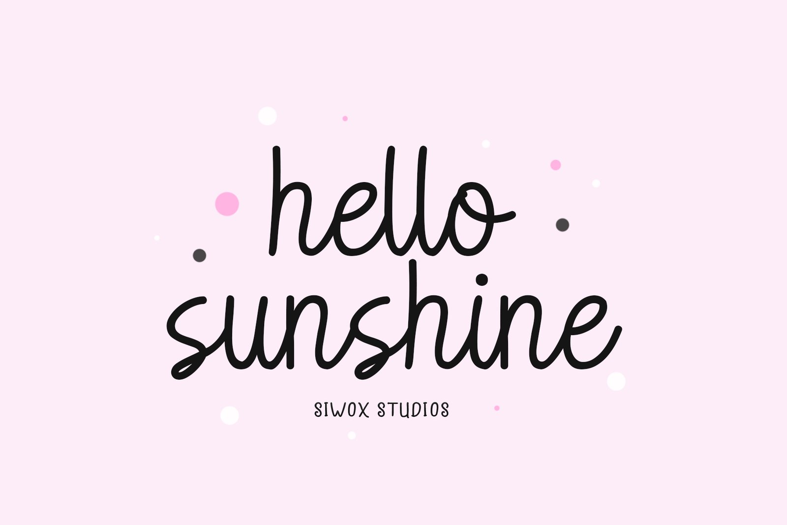 Hiyatha Script - a handwritten font
