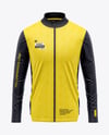 Full-Zip Long Sleeve Jersey Mockup
