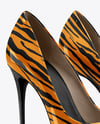 Glossy Stilettos on Shoe Box Mockup