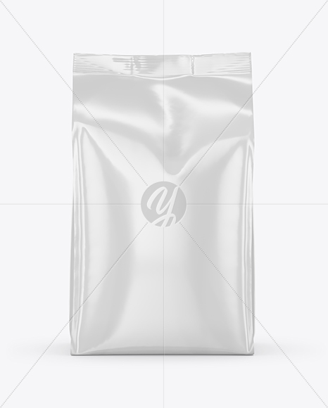 Glossy Food Bag Mockup