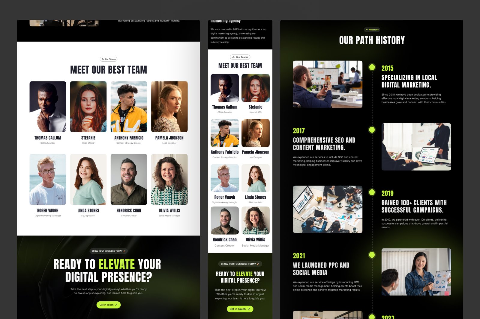 AdVibe - Digital Marketing Agency Website