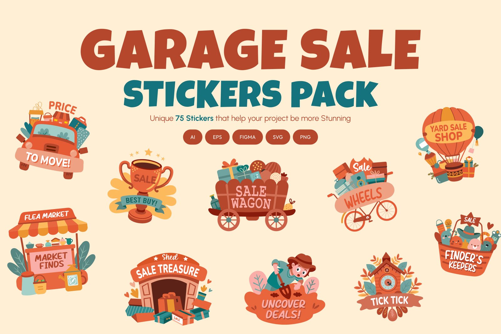 Garage Sale Stickers