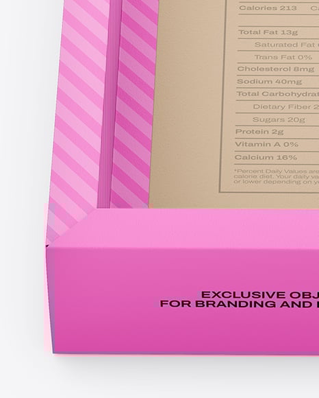 Matte Paper Box in Sleeve Mockup