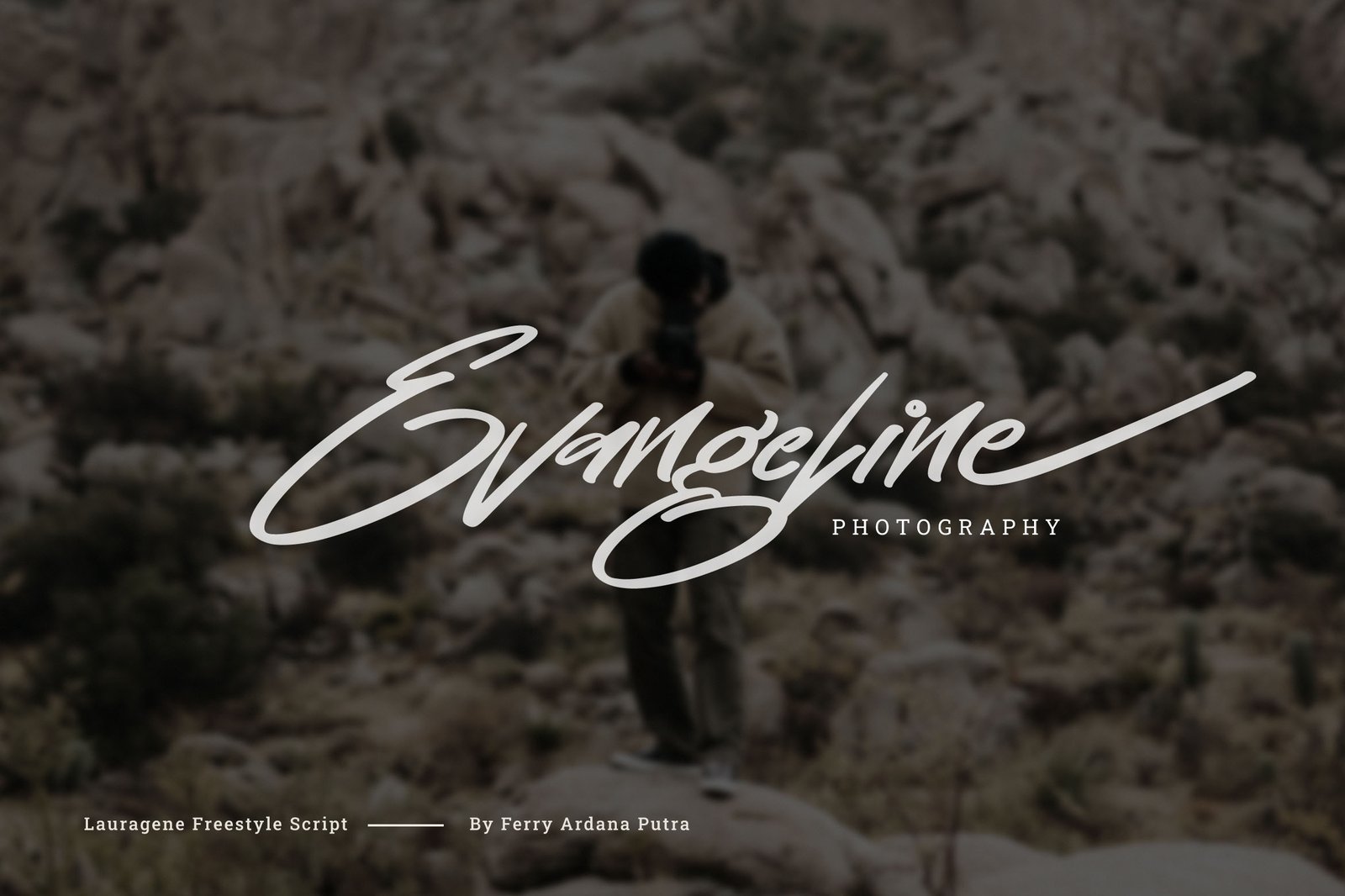 Lauragene | Freestyle Handwritten Script Font