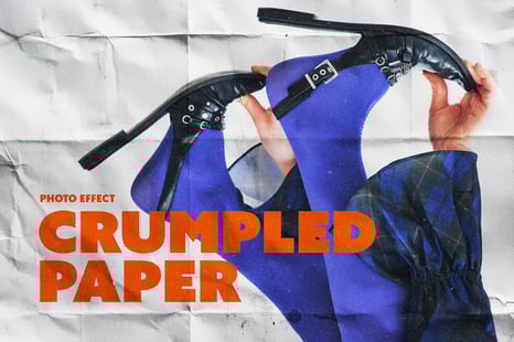 Crumpled Paper Photo Effect - Creative Store