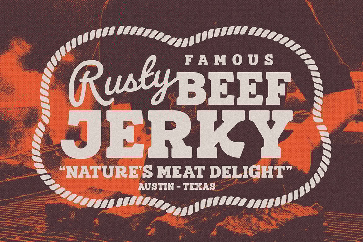 Hiqual – Western Vintage Font