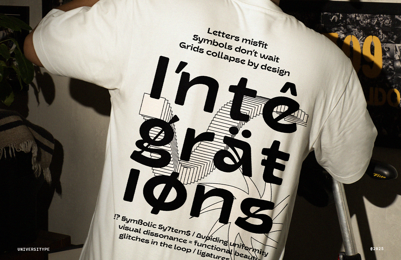 UT Gafigs - An Experimental Sans Serif
