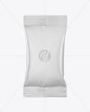 Matte Wet Wipes Pack Mockup