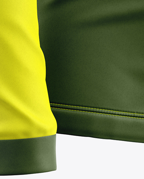 Jersey Mockup - Half Side View