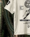T-Shirt with Hanger on Cactus Background Mockup