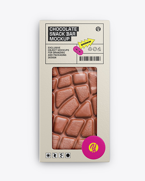 Chocolate Bar Mockup - Packaging mockups