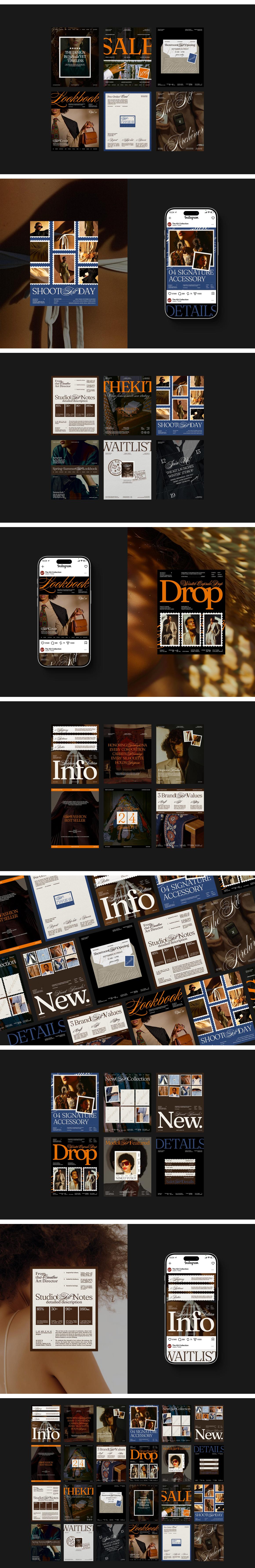 Postmarked: Fashion Instagram Templates