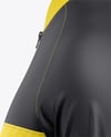 Raglan Short Sleeve Cage Jacket Mockup