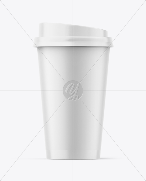 Coffee Cup Mockup – Front View