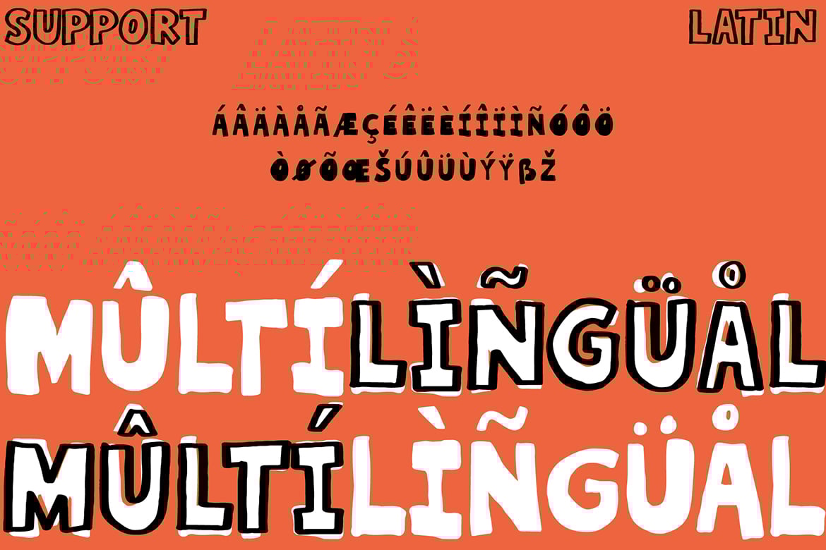 Imaginice – Raw Playful Family Font
