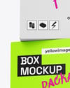 Three Paper Boxes Mockup