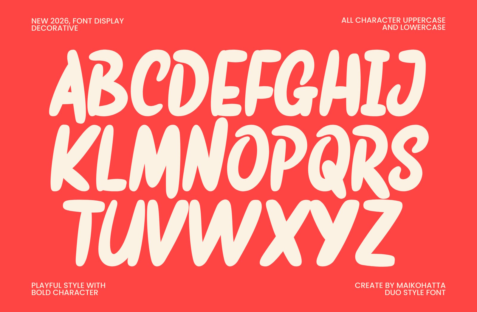 Dispay Micko – Playful Bubble Display Font