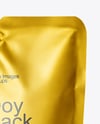 Metallic Doy Pack Mockup