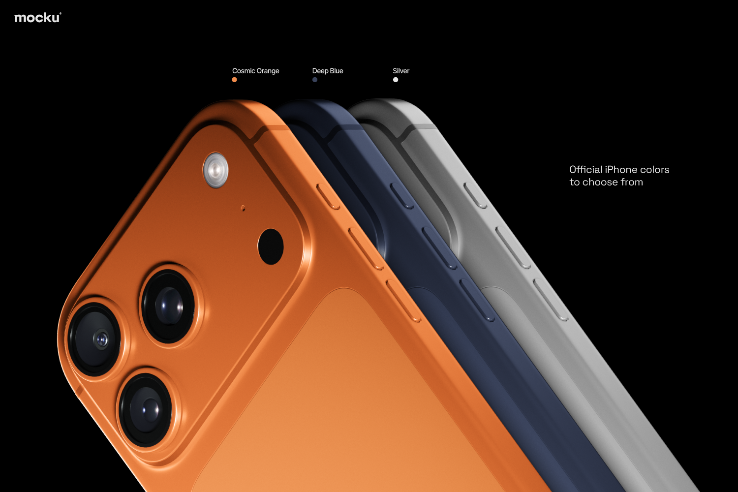 Iphone 17 Pro Mockup Set