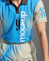 Man Wearing Table Tennis Uniform Mockup