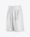 Boxing Shorts Mockup - Half Side View