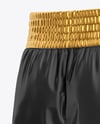 Boxing Shorts Mockup - Half Side View