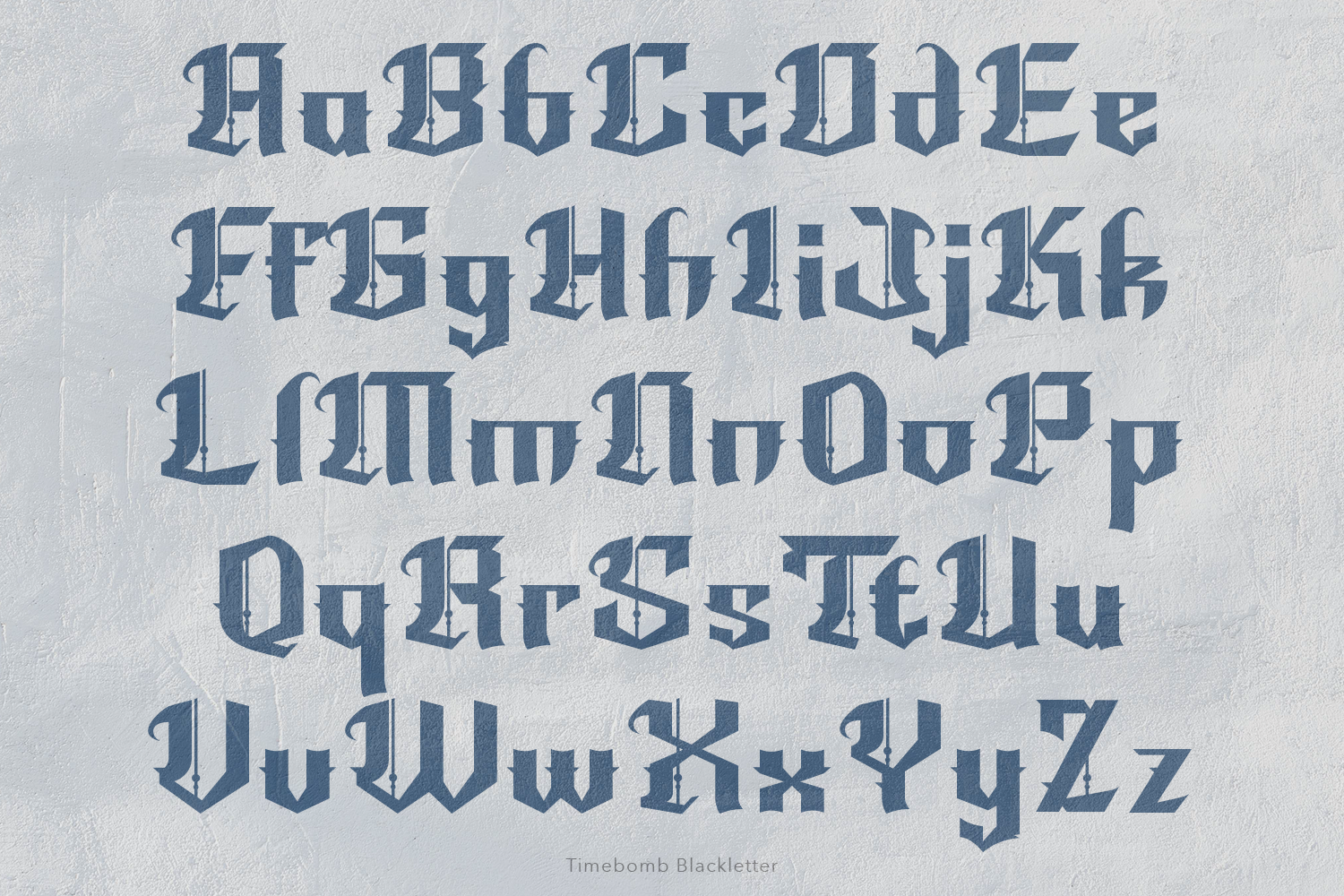 Timebomb Blackletter Font